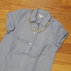J.Crew button down short sleeve shirt